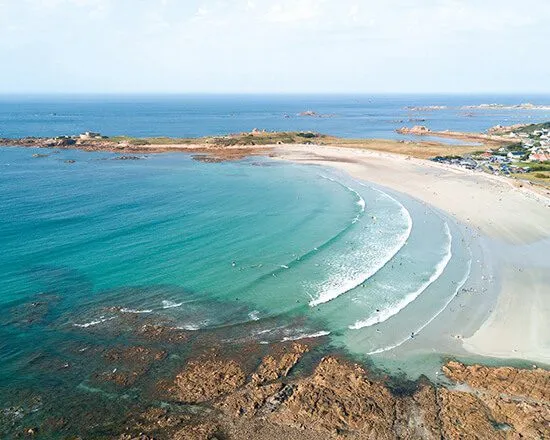 Vazon Bay